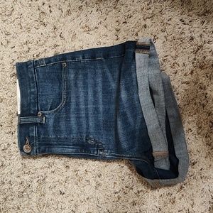 American Eagle curvy hi-rise shortie shorts sz 6